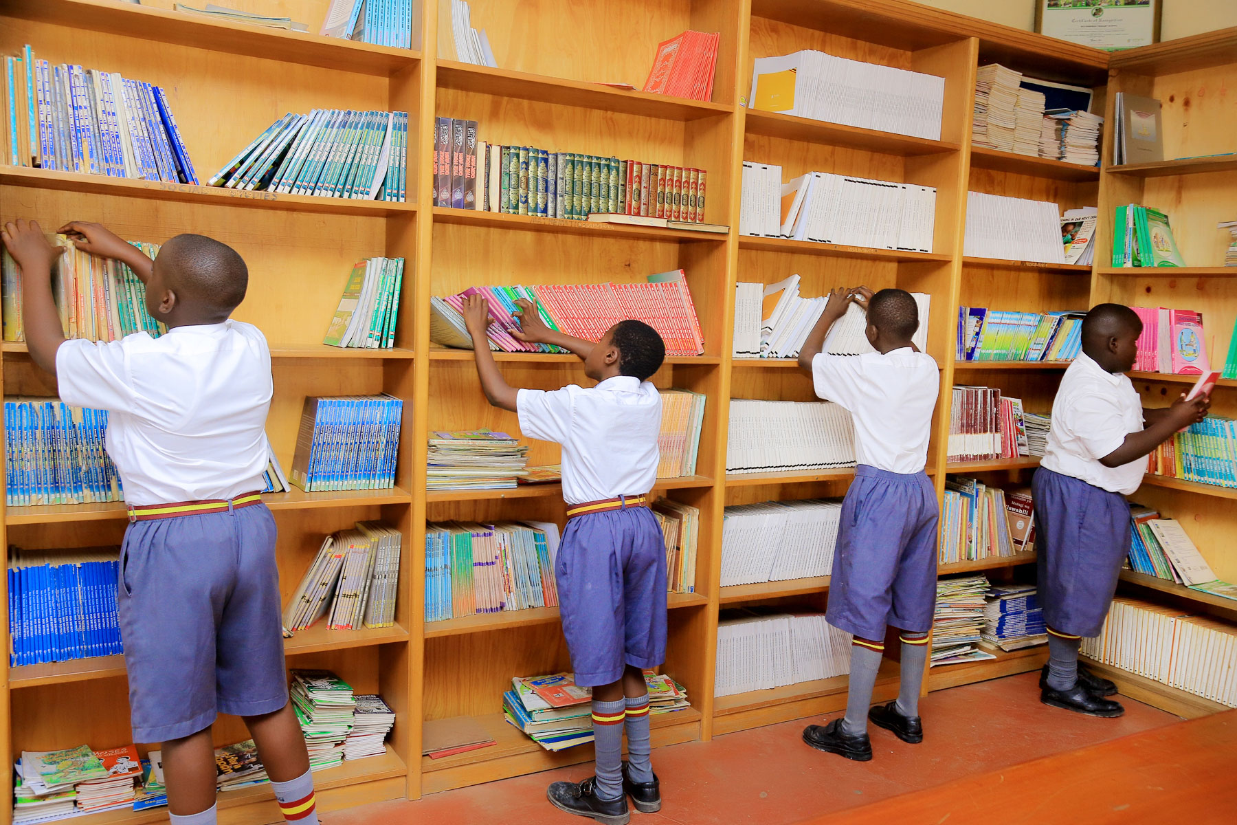Silverspoon Nursery & Primary School library
